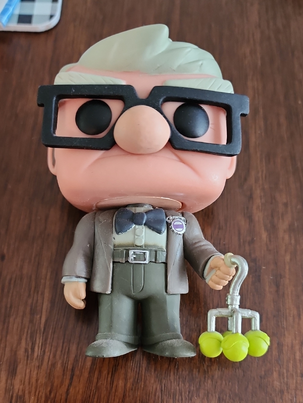 Funko Carl Fredricksen Pop Vinyl Figure Beige, Black, Gray, Green, Yellow Funko
